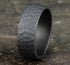 Benchmark Men's Wedding Bands 10 Men's Wedding Band, 8MM Hammered Tantalum
