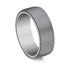 Benchmark Men's Wedding Bands 10 Men's Wedding Band, 8MM Tantalum and 14K White Gold
