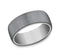Benchmark Men's Wedding Bands 10 Men's Wedding Band, 8MM Tantalum and 14K White Gold