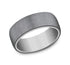 Benchmark Men's Wedding Bands 10 Men's Wedding Band, 8MM Tantalum and 14K White Gold