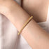 Gabriel & Co. Bracelets 14K Yellow Gold Beaded Bangle