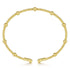 Gabriel & Co. Bracelets 14K Yellow Gold Flexible Beaded Bangle