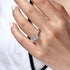 Gabriel & Co. Engagement Rings 6.5 14K White Gold Round Diamond Engagement Ring