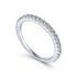 Gabriel & Co. Rings 6.5 14K White Gold Matching Wedding Band