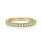 Gabriel & Co. Special Order Rings Yellow Gold Blue Topaz Stackable Birthstone Ring