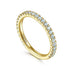 Gabriel & Co. Special Order Rings Yellow Gold Blue Topaz Stackable Birthstone Ring